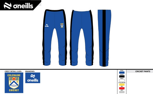 Coleraine Cricket Club Team Cricket Trousers (Kids)