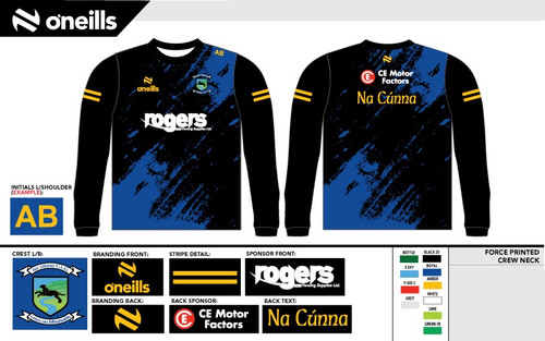 Limavady Wolfhounds Force Game Day Warmup Top (Kids)