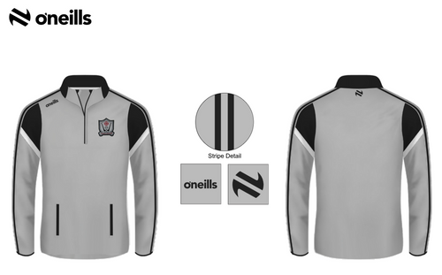 Ardoyne Kickhams Portland Brushed Half Zip Top (Adults)