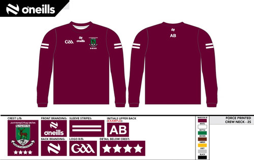 Tempo Maguires GAC Force Warm Up Top (Kids)