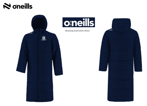 Omagh Academicals RFC Galaxy Long Padded Jacket (Kids)