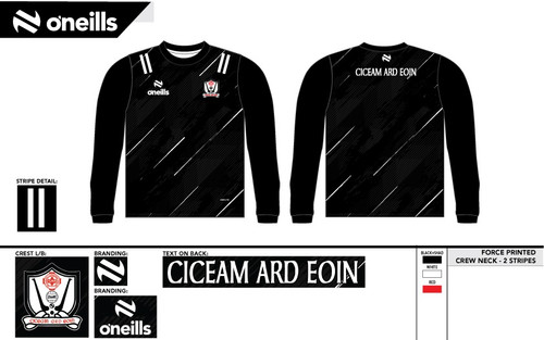 Ardoyne Kickhams Force Warmup Top (Adults)