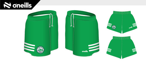 St. Joseph's Craigbane GAC Mourne Printed Shorts Green (Kids)