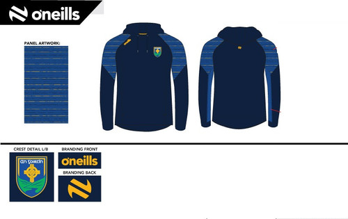 Naomh Padraig Gortin Michigan Fleece Pullover Hoodie (Kids)