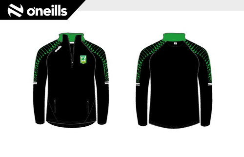 Teemore Shamrocks GAC Cali Brushed Half Zip Top (Kids)