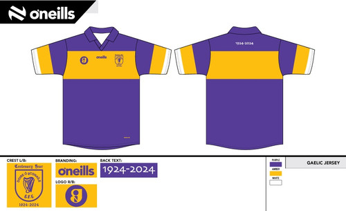Derrygonnelly Harps GAC Retro Jersey (Kids)