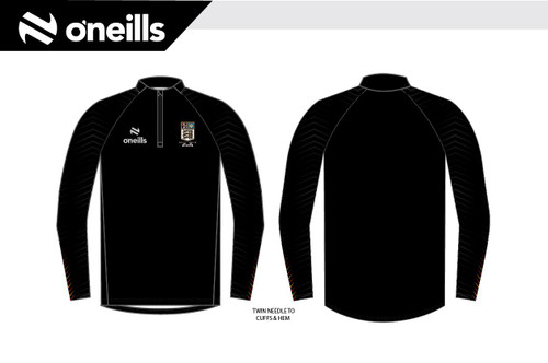 Pilks Recs Daly Printed Half Zip (Adults)