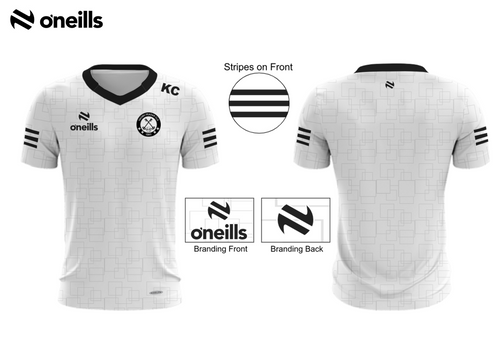 St Peters GAC White Short Sleeve Training Top (Kids)