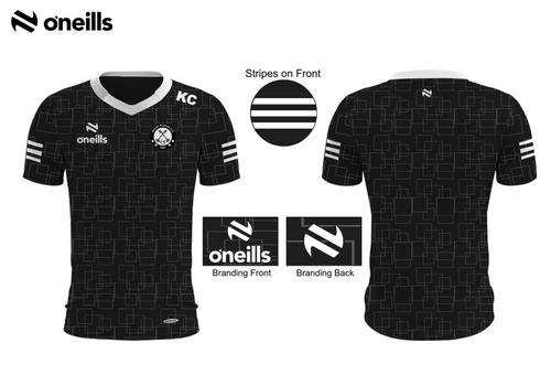 St Peters GAC Black Short Sleeve Training Top (Adults)