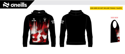 Dumfries Saints RFC Sub X Brushed Pullover Hoodie (Adults)