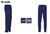 St. Colmans PS Lambeg Durham Skinny Tracksuit Bottoms (Adults)