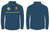 Antrim Camogie Nepal Brushed Half Zip Top Marine (Kids)