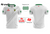Slaughtmanus GAC Team Short Sleeve Training Top White 2025 (Adults)