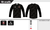 Leigh East ARLFC Team Long Sleeve Top Black (Adults)