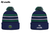 Granemore Camogie Bluestack Knitted Bobble Hat (Kids)