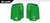 Kickhams Creggan GAC Green Mourne Shorts (Kids)