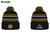 Erne Gaels GAC Bluestack Knitted Bobble Hat (Adults)