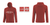 Aldershot And Fleet RUFC Caster Fleece Pullover Hoodie Red - Mum (Adults)
