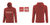 Aldershot And Fleet RUFC Caster Fleece Pullover Hoodie Red - Dad (Adults)
