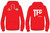 Tristar FC ESSENTIALS Fleece Pullover Hoodie Red (Adults)