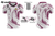 St. Marys Banagher Team Short Sleeve White Training Top (Kids)