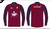 Whitehaven Sharks RUFC Sub X Brushed Half Zip Top (Adults)