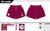 Ruairi Og Mourne Printed Shorts Camogie (Adults)