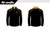Castlederg GAC 50th Anniversary Cali Brushed Half Zip Top Black/Gold (Adults)