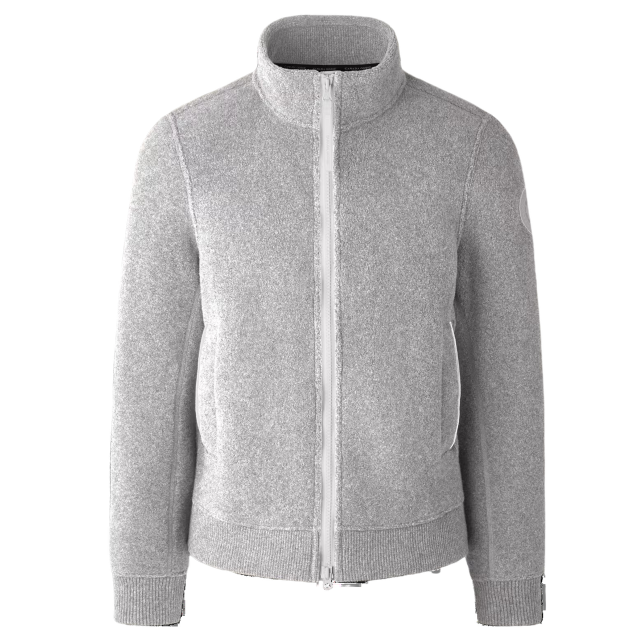 【 】白ロゴ Men's Lawson Fleece Jacket HUMANATURE Canada Goose Men's Lawson Fleece Jacket Humanature