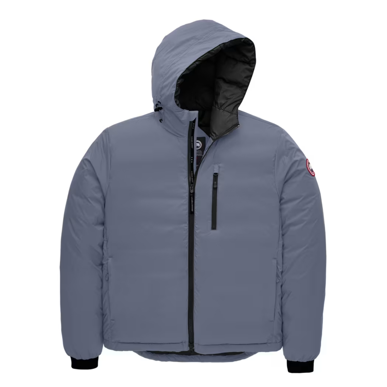 Grey Men's Lodge Down Jacket Matte Finish Canada Goose Men's