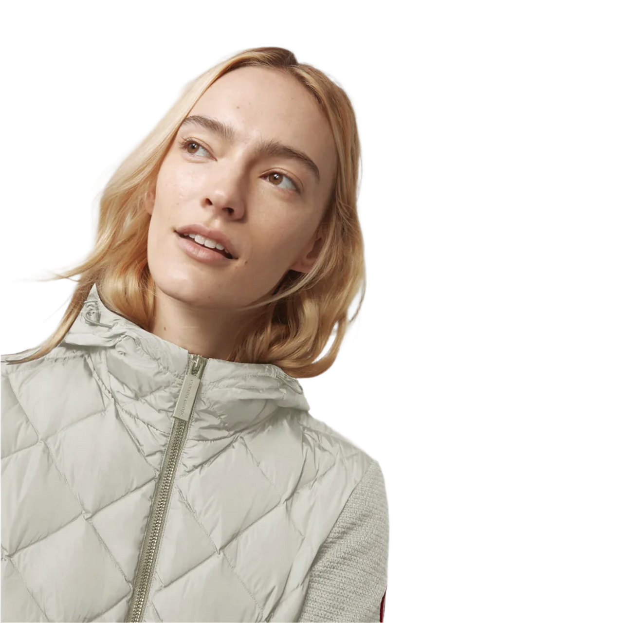 ■HyBridge■Quilted Knit Hoody■Classic Label Canada Goose Women's Hybridge Quilted Knit Hoody