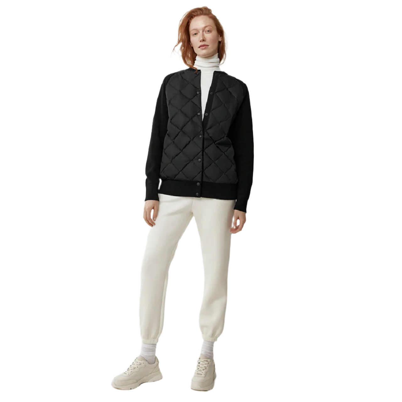 レディースボンバー Hybridge Quilted Knit Bomber Canada Goose Women's Hybridge Quilted Knit Bomber