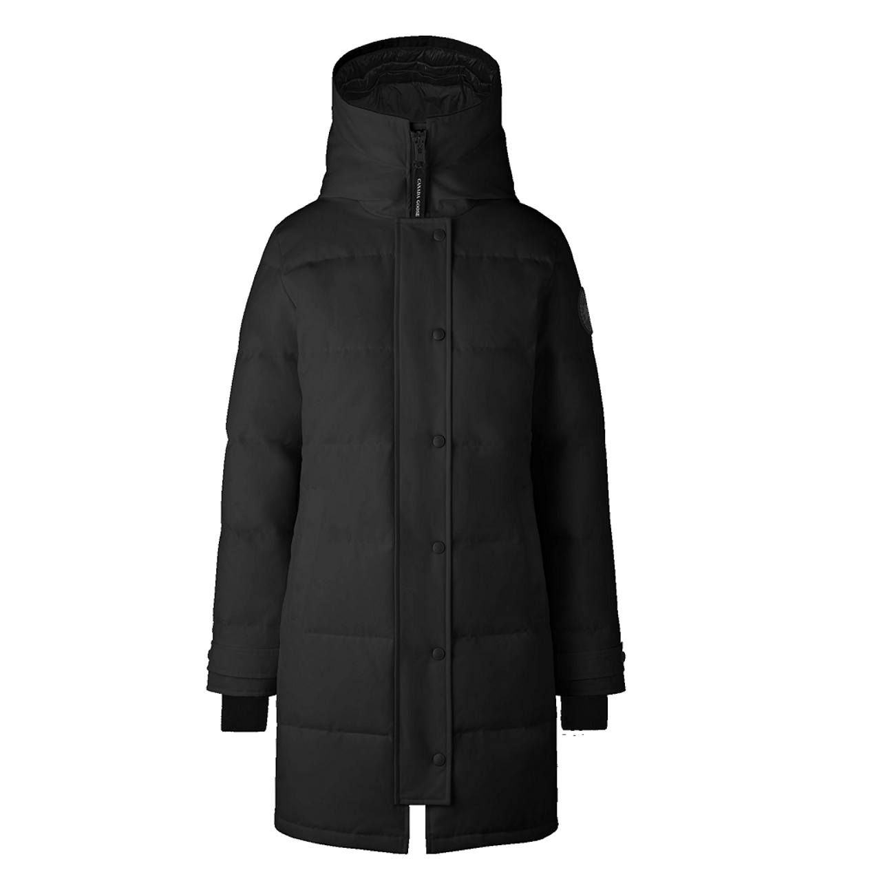 梨花モデル☆黒ワッペン SHELBURNE PARKA Black Label Canada Goose Women's Shelburne Parka Black Label