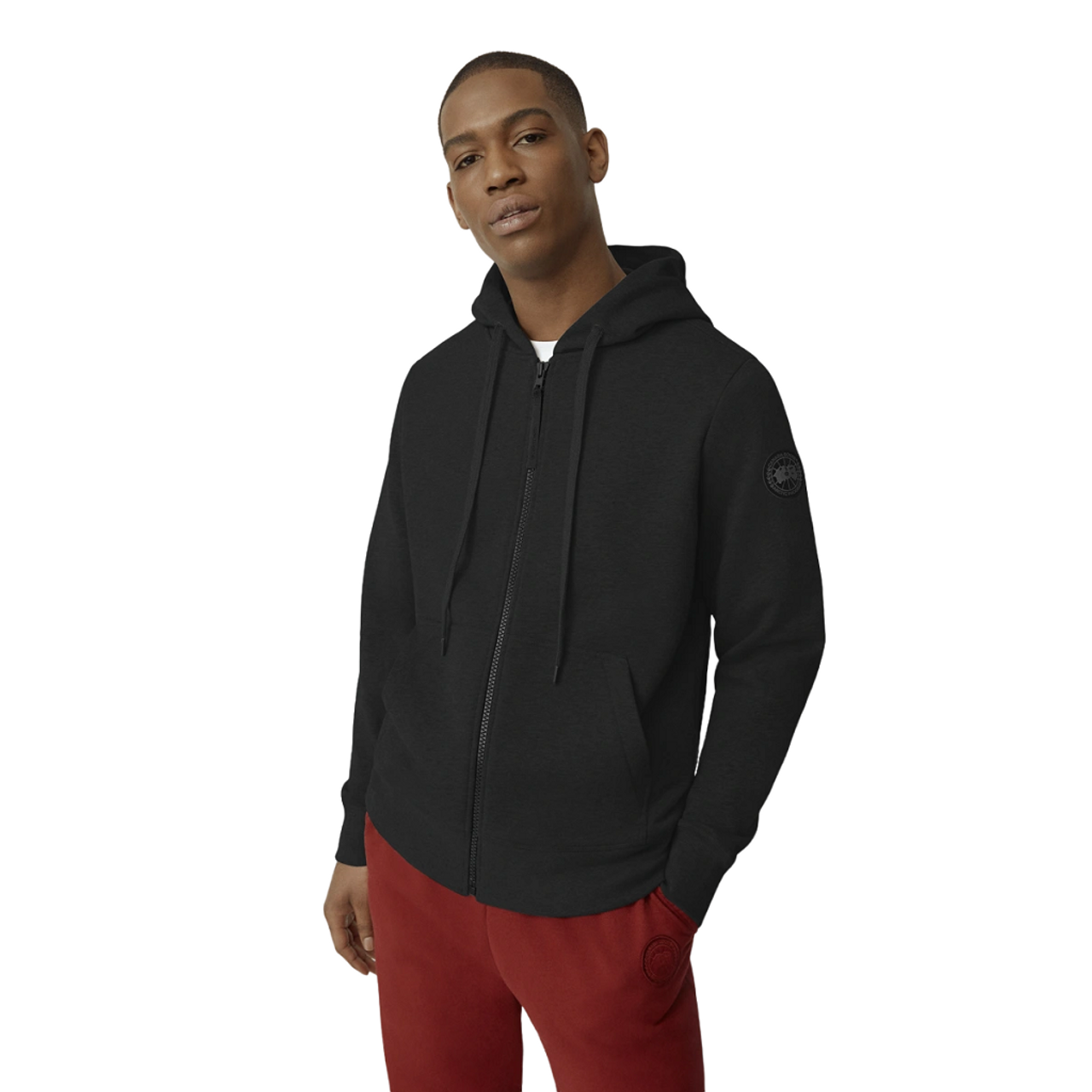 【 】ヒューロン Huron Full Zip Hoody Black Label Canada Goose Men's Huron Full Zip Hoody Black Label