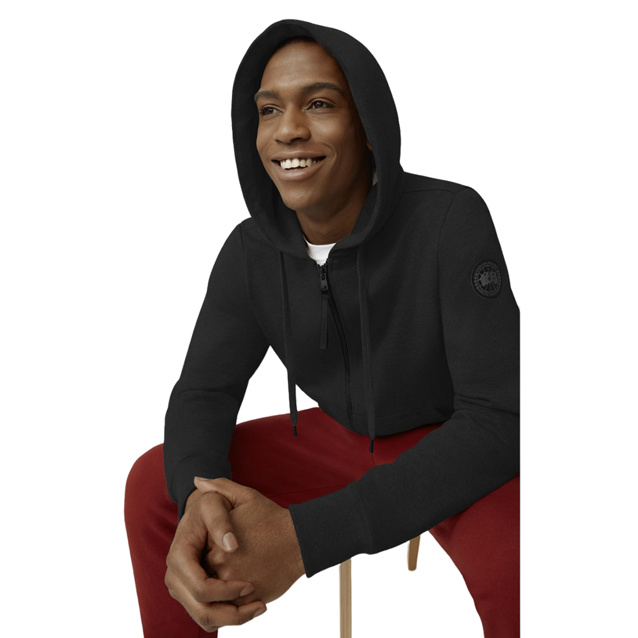 Canada Goose Men's Huron Full Zip Hoody Black Label