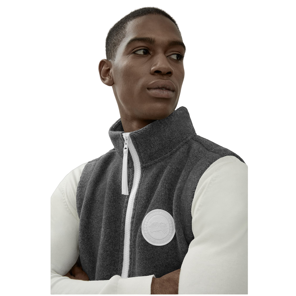   カナダグース　Mersey Fleece vest Mersey fleece vest in black - Canada Goose | Mytheresa