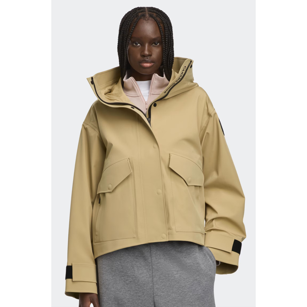 Canada Goose Women's Tofino Rain Jacket Black Label
