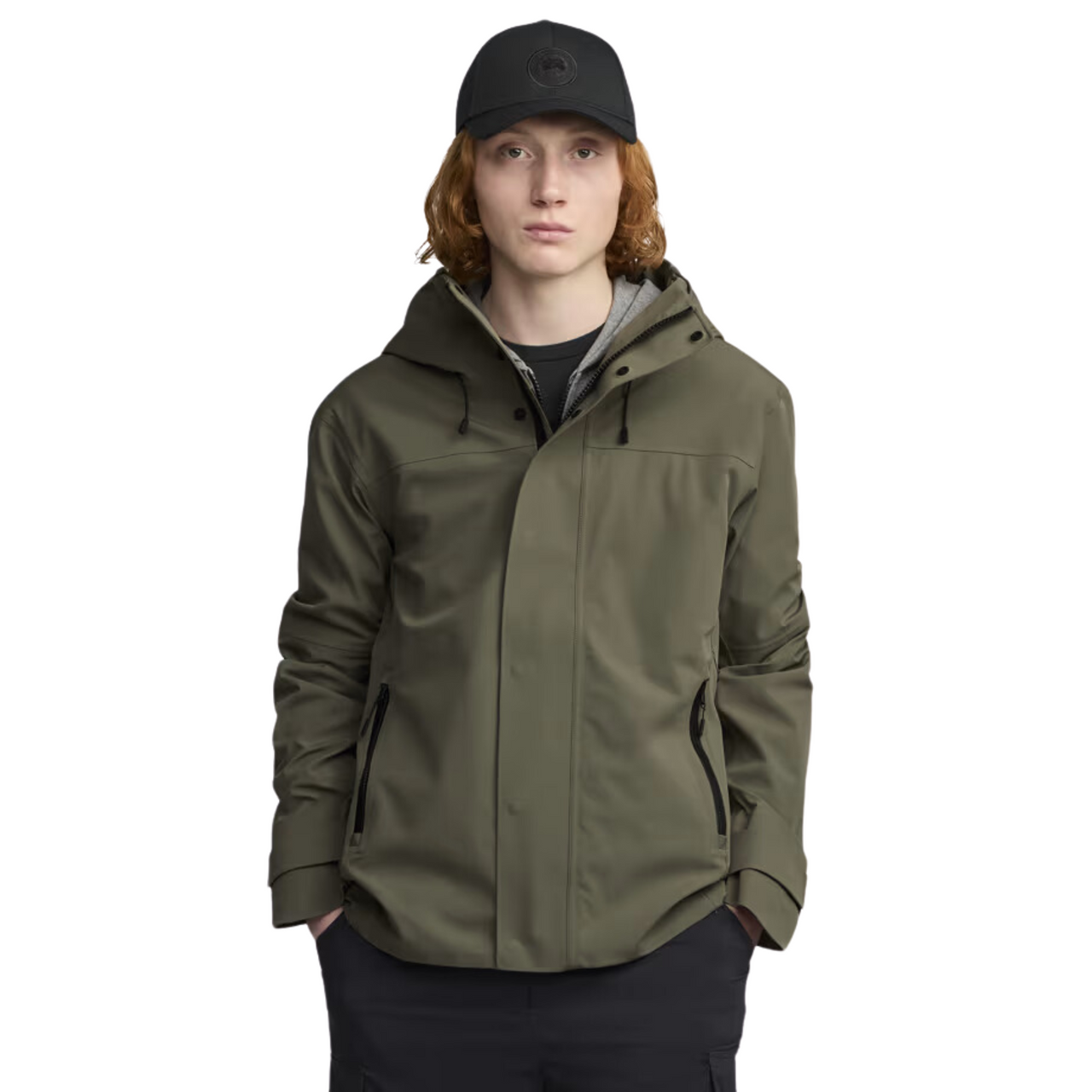 Canada Goose Men's Rupert Rain Jacket Black Label