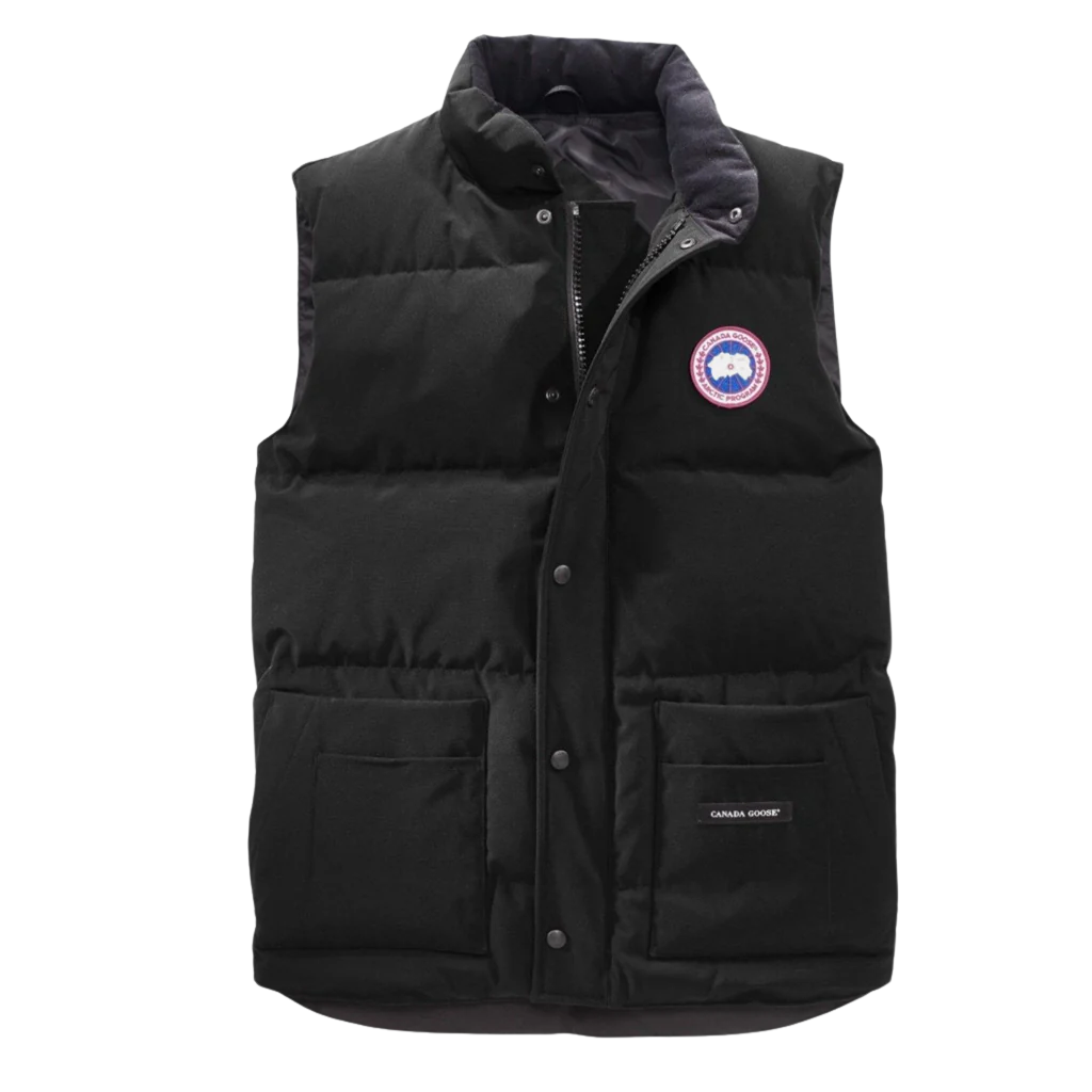 カナダグース Freestyle Crew Vest 2830JM 黒 S Canada Goose Men's Freestyle Crew Vest Classic Disc