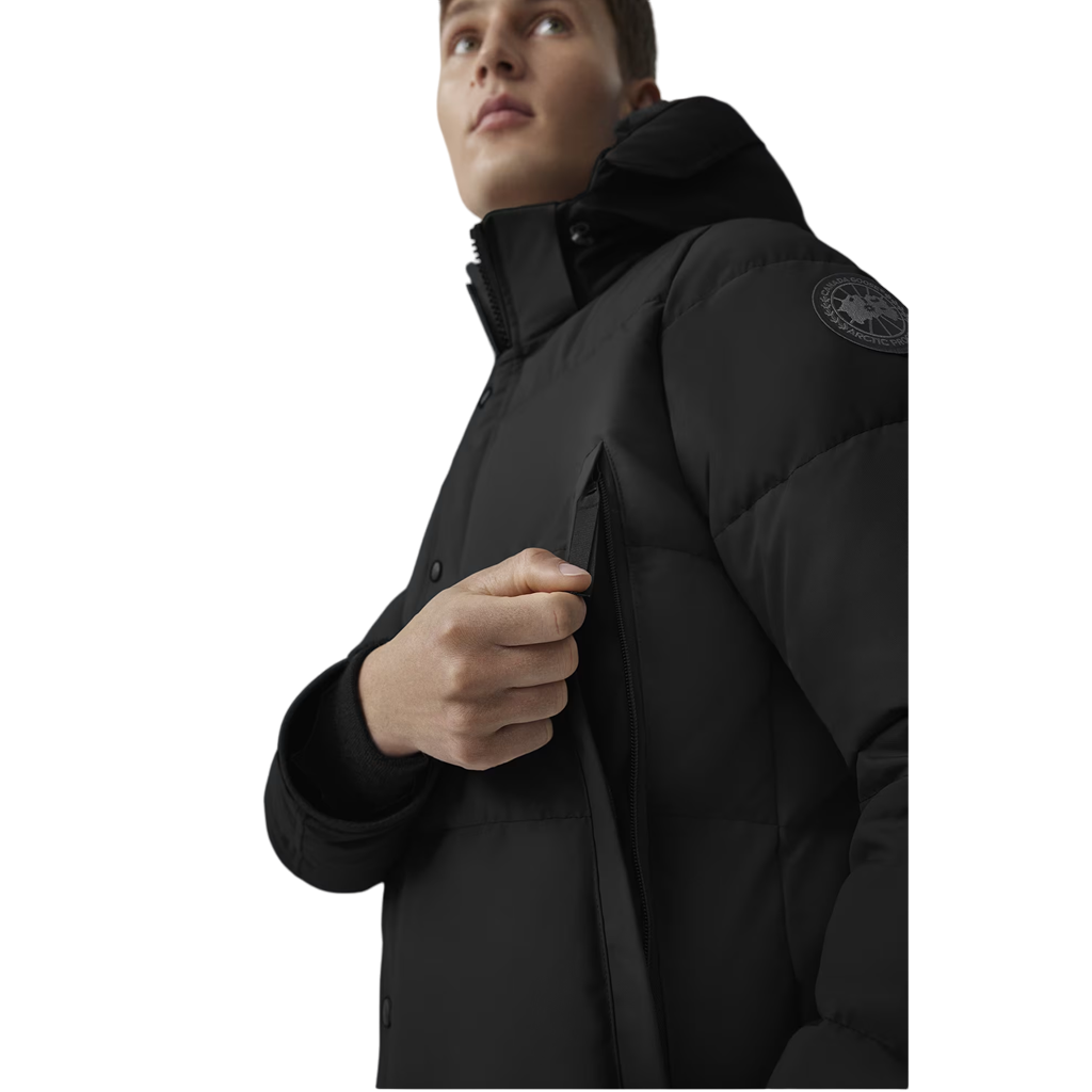 メンズ   Wyndham Parka Black Label Canada Goose Men's Wyndham Parka Black Label - Updated