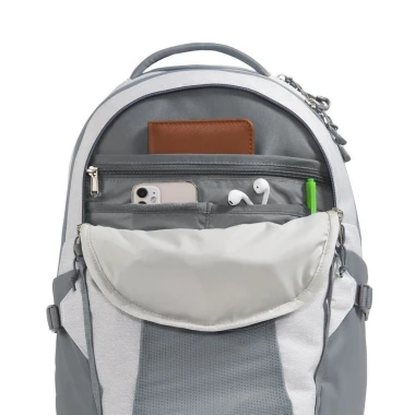 TNF White Metallic Melange/Mid Grey