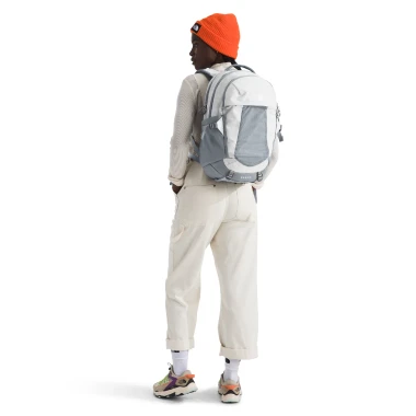 TNF White Metallic Melange/Mid Grey