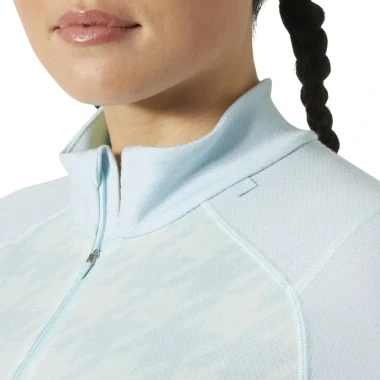 Barely Blue Houndstooth AOP