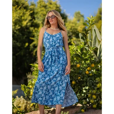 Cloud Wildflower,Dark Haze Geo,Navy Floral