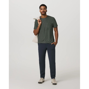 Navy Linen Texture