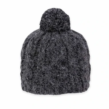 Charcoal Cable Knit