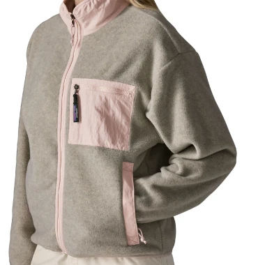 Oatmeal Heather w/Pink Frost