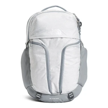 TNF White Metallic Melange/Mid Grey