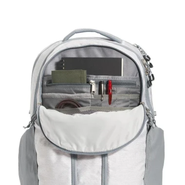 TNF White Metallic Melange/Mid Grey