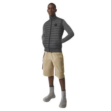 Canada Goose Men's Hybridge Knit Vest Black Label